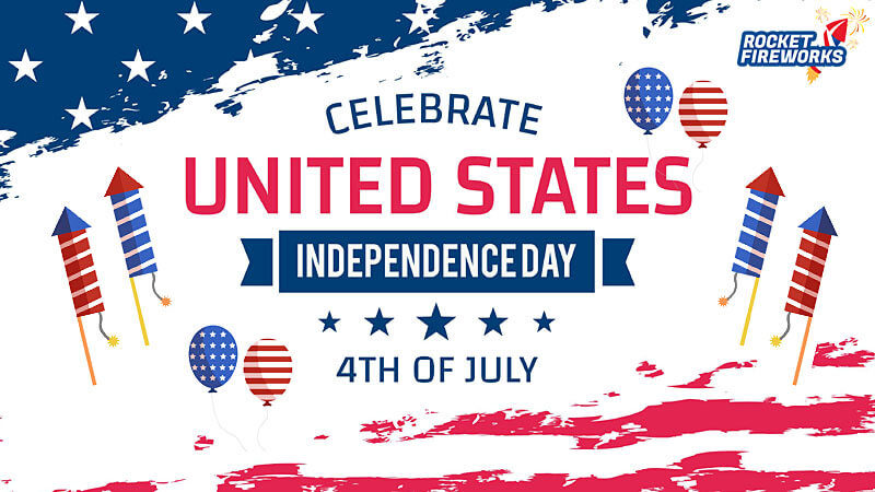 Celebrate Freedom(Independence Day in the United States) with Fireworks