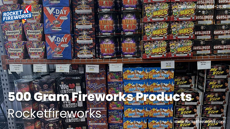 500 Gram Fireworks Products – Rocket Fireworks